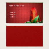 レッドローズフラワーアート自然 (正面&裏面)