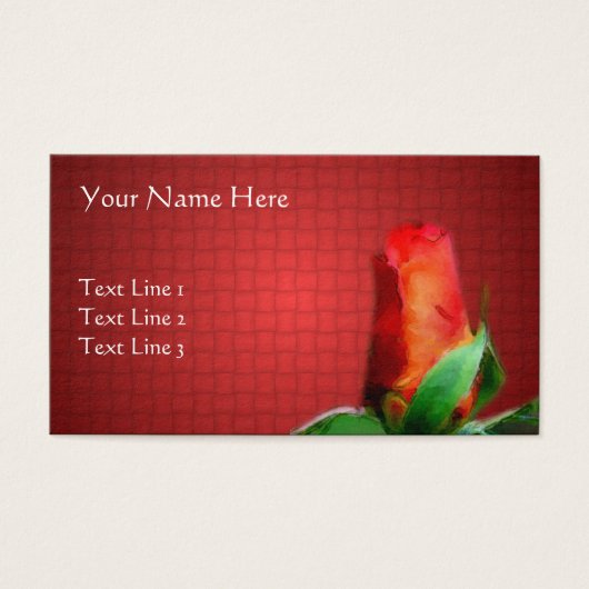 レッドローズフラワーアート自然 (正面)