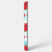 レッドローズフラワーアート SAMSUNG GALAXYケース (裏面横)