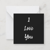 レッドローズフラワーグリーンブラックアートフローラ花 ノートカード (裏面)