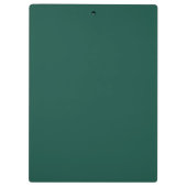 レッドローズフラワーズモノグラムの庭園愛好家 クリップボード (裏面)