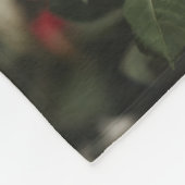 レッドローズフリースブランケット、スモール フリースブランケット (角)