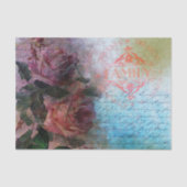 レッドローズフローラファミリーエフェメラデクページ 薄葉紙 (正面)