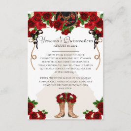 レッドローズフローラマリアチチャロキンセアニェラ情報 エンクロージャーカード