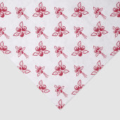 レッドローズフローラルパターンティッシュペーパー 薄葉紙 (詳細)