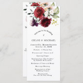 レッドローズフローラ結婚DIY プログラム (正面/裏面)