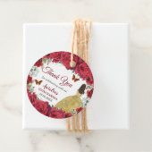 レッドローズフローラ蝶プリンセスイエロードレス フェイバータグ (インサイチュ)