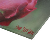 レッドローズブドフラワー自然 カッティングボード (角)