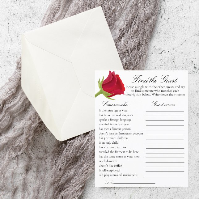 レッドローズブライダルシャワーゲストゲームを検索 (クリエイターアップロード済み)