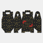 レッドローズブラック&金ゴールドクインセアニラ フェイバーボックス (見開き)