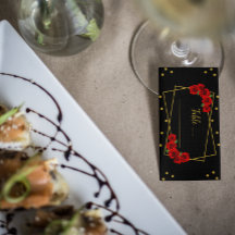 レッドローズブラック&金ゴールドクインセアニラ