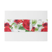 レッドローズベリーバンド 招待状ベリーバンド (裏面例)