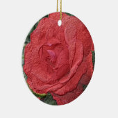 レッドローズペンシルアートフラワーオーナメント セラミックオーナメント (右)
