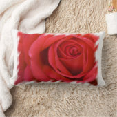 レッドローズホワイトラ縁どンバー ランバークッション (ブランケット)