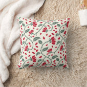 レッドローズホームデコール クッション (ブランケット)