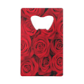 レッドローズボトルオープナークレジットカードのサイズ クレジットカード栓抜き (裏面)