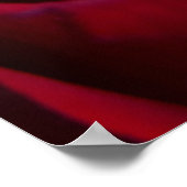 レッドローズポスタープリントビューティフルフラワーアートプリント ポスター (角)