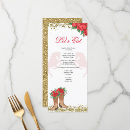 レッドローズメキシコのMis Quinceメニュー メニュー