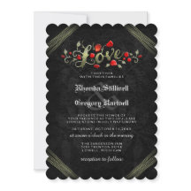 レッドローズラブハロウィーン「一緒に」招待状