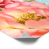 レッドローズリタイアメントパーティーウェルカムサイン ポスター (角)