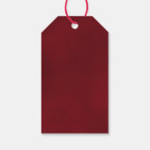 レッドローズリフレクションズ感謝していラブ&結婚ズ ギフトタグ (裏面)