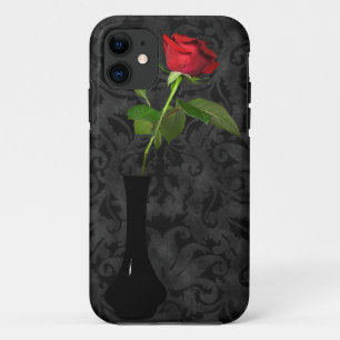 レッドローズロマンス iPhone 11 ケース