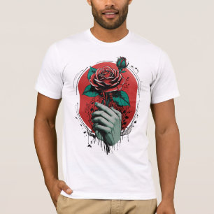 レッドローズロマンス Tシャツ
