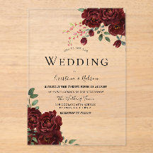 レッドローズロマンチック結婚フローラ