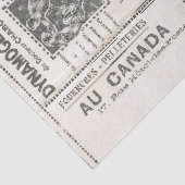 レッドローズヴィンテージカップルフランスの広告 薄葉紙 (詳細)