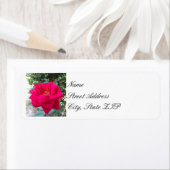 レッドローズ差出人住所ラブル ラベル (インサイチュ)