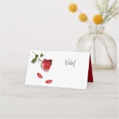 レッドローズ座席表 プレイスカード (裏面)