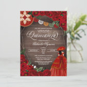 レッドローズ素朴チャラ/マリアチドレスキンセアニラ 招待状 (スタンド正面)