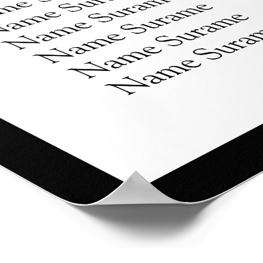 レッドローズ結婚のテーブル席計画 ポスター (角)