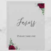 レッドローズ結婚の兆候を好む (正面/裏面)