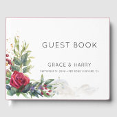 レッドローズ結婚ズゲストブック ゲストブック (正面)