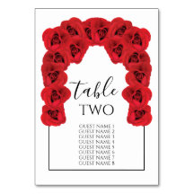 レッドローズ結婚ズゲスト名