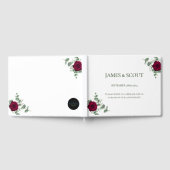 レッドローズ結婚ズ ゲストブック (全面)