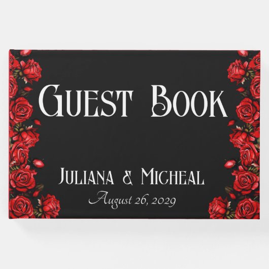 レッドローズ結婚ズ ゲストブック (正面)