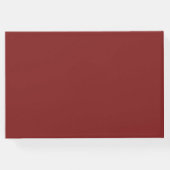 レッドローズ結婚ズ ゲストブック (裏面)