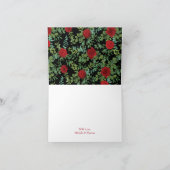 レッドローズ結婚ズ サンキューカード (内部)