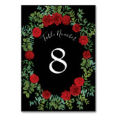 レッドローズ結婚ズ テーブルナンバー (正面)