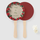 レッドローズ結婚ズ ハンドファン (正面&裏面)