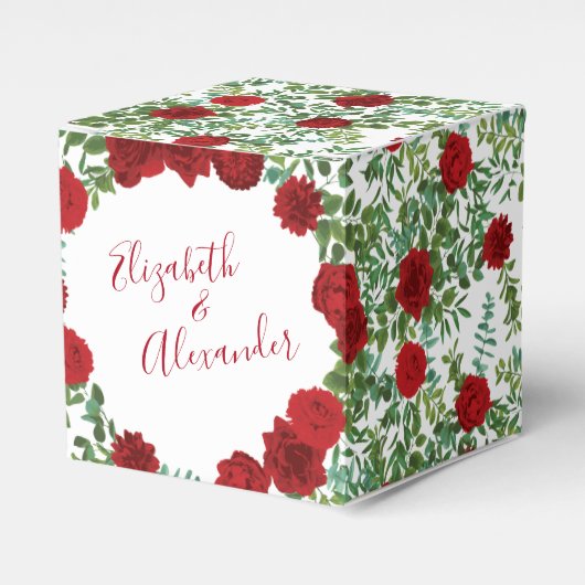 レッドローズ結婚ズ フェイバーボックス (正面サイド)