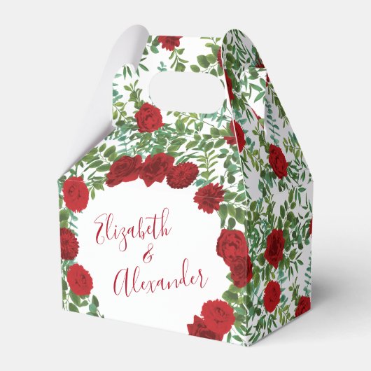 レッドローズ結婚ズ フェイバーボックス (正面サイド)