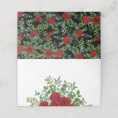 レッドローズ結婚ズ プレイスカード (外部開封)