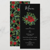 レッドローズ結婚ズ メニュー (正面/裏面)