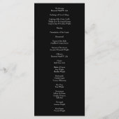 レッドローズ結婚ズ メニュー (裏面)