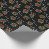 レッドローズ結婚ズ ラッピングペーパー (角)