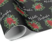レッドローズ結婚ズ ラッピングペーパー (ロールコーナー)