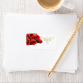 レッドローズ結婚住所 シール (インサイチュ)